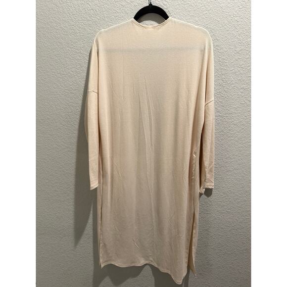 CJ's Favorite Cardigan/Duster in Cream Size M - Picture 3 of 5